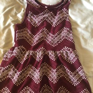 Maroon dress